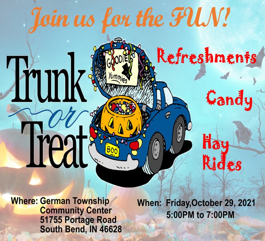 Trunk or Treat 2021 German Township, South Bend